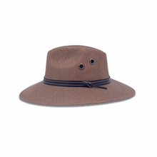Load image into Gallery viewer, Yute Indiana Hat- Dark Brown