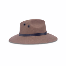 Load image into Gallery viewer, Yute Indiana Hat- Dark Brown