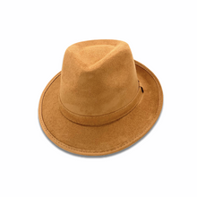 Load image into Gallery viewer, Suede Fedora - Copper