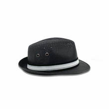 Load image into Gallery viewer, Panama Fedora Hat-Black