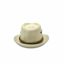 Load image into Gallery viewer, Panama Fedora Hat- Off-White