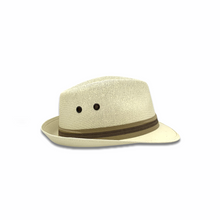 Load image into Gallery viewer, Panama Fedora Hat- Off-White