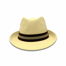 Load image into Gallery viewer, Panama Fedora Hat- Cream