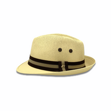 Load image into Gallery viewer, Panama Fedora Hat- Cream