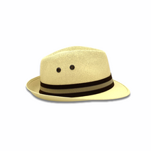 Load image into Gallery viewer, Panama Fedora Hat- Cream