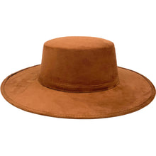 Load image into Gallery viewer, Cordobes Suede Hat- Copper (Light Brown)