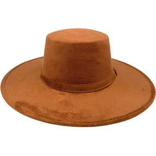 Load image into Gallery viewer, Cordobes Suede Hat- Copper (Light Brown)