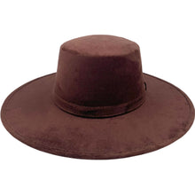Load image into Gallery viewer, Cordobes Suede Hat- Dark Brown