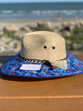 Load image into Gallery viewer, Palm Hat Panama Hat Straw Hat Indiana Hat for Beach Hat for Woman Hat Floral