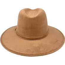 Load image into Gallery viewer, Suede Indiana Hat- Beige