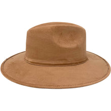 Load image into Gallery viewer, Suede Indiana Hat- Beige
