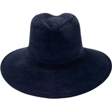 Load image into Gallery viewer, Suede Indiana Hat- Black
