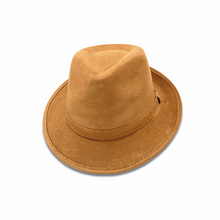 Load image into Gallery viewer, Suede Fedora - Copper
