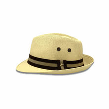 Load image into Gallery viewer, Panama Fedora Hat- Cream
