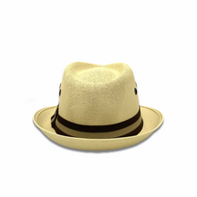 Load image into Gallery viewer, Panama Fedora Hat- Cream
